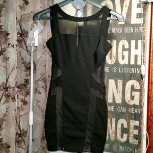 ALT B Black and Nude Dress